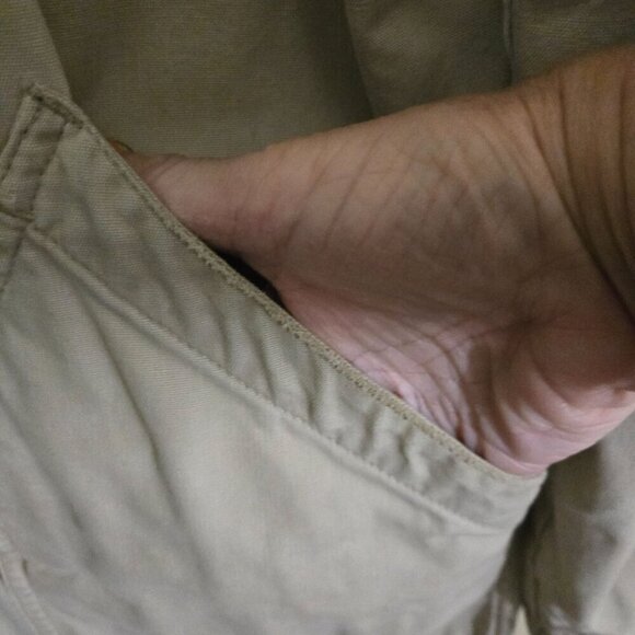 Manisha Jeanswear Vintage Blanket Lined Barn Chore Coat Men's Size S - Picture 3 of 10